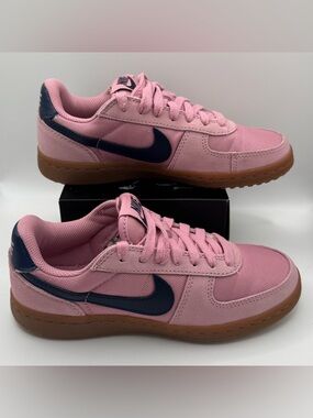 Nike Field General 82 Elemental Pink Obsidian Gum Sole Retro Streetwear 3Y 4.5